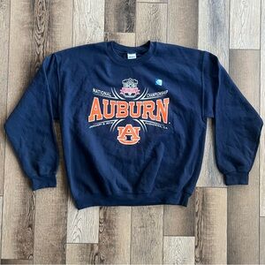 2014 Auburn Tigers National Championship Sweatshirt Size L